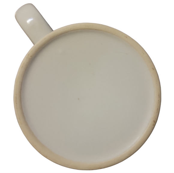 Vtg 4th Of July USA Flag Easy Grip Side Coffee Tea Hot Chocolate Cup Mug Texas - Picture 4 of 4